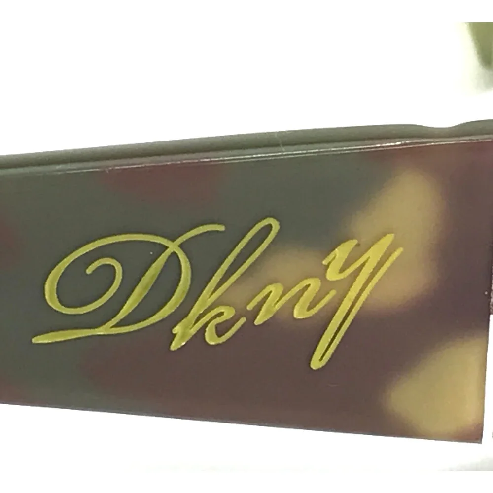 DKNY Eyeglasses Frames DY4574 3329 Brown Green Camouflage Rectangle 51-16-135
